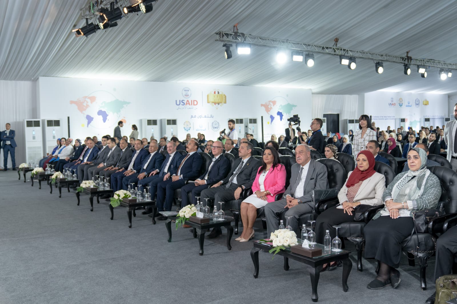 انطلاق نموذج محاكاة مؤتمر الدول الأطراف في اتفاقية الأمم المتحدة لمكافحة الفساد بأسوان