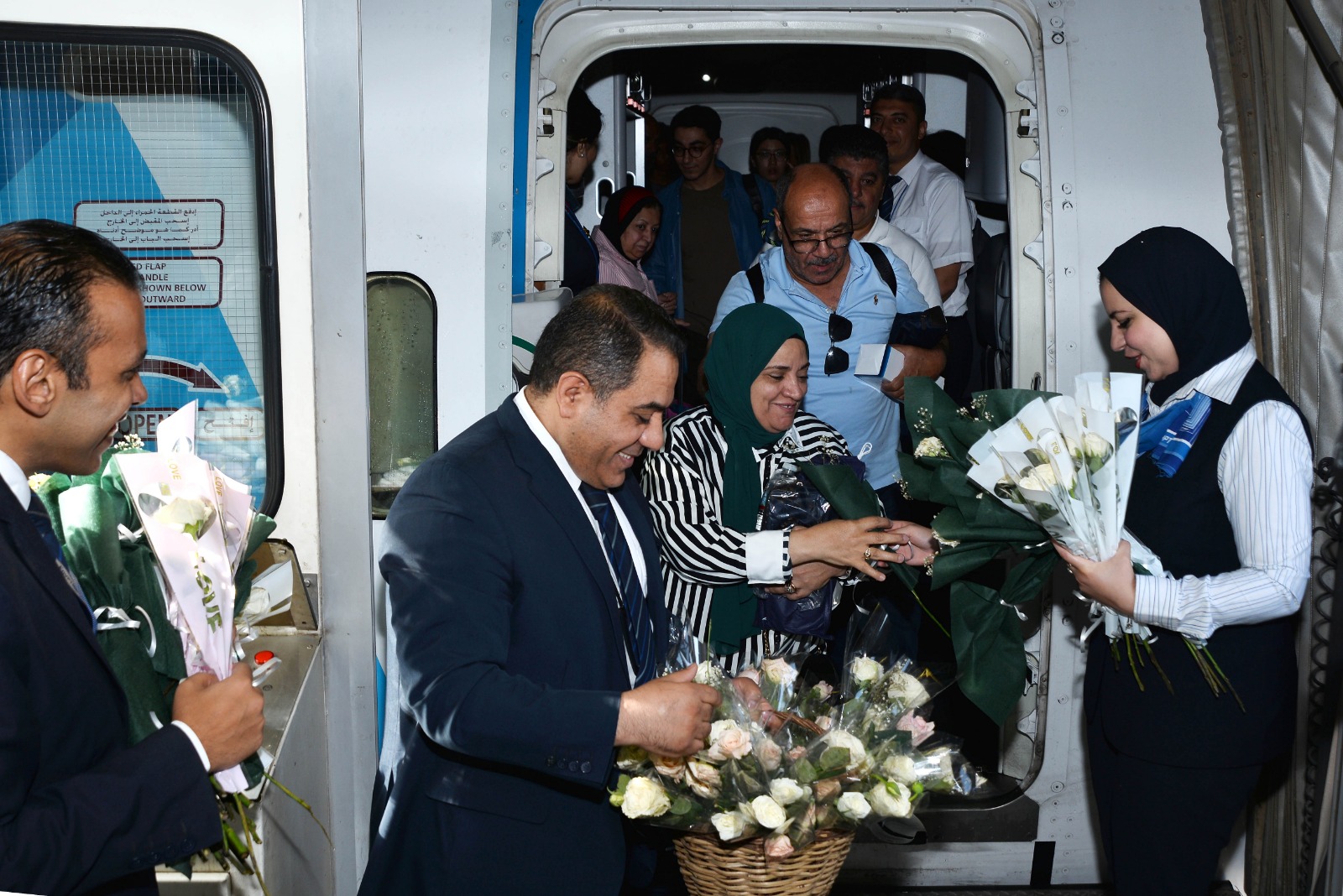 انطلاق أولى رحلات مصر للطيران إلي ولاية نيوجيرسي الأمريكية