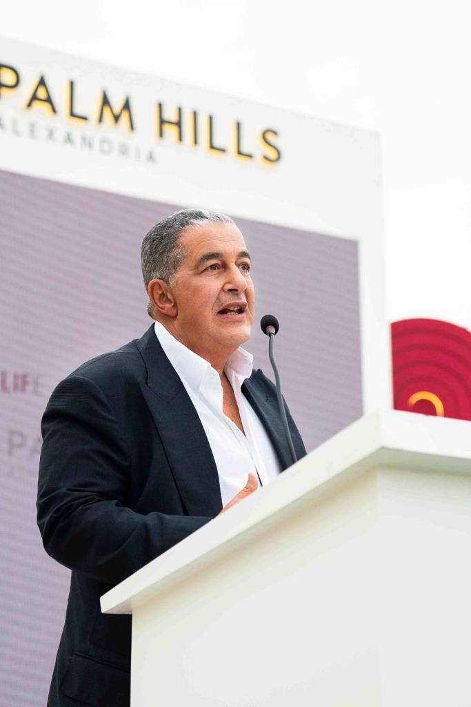 محافظ الإسكندرية وياسين منصور يتفقدان الأعمال الإنشائية والتنفيذية من مشروع بالم هيلز