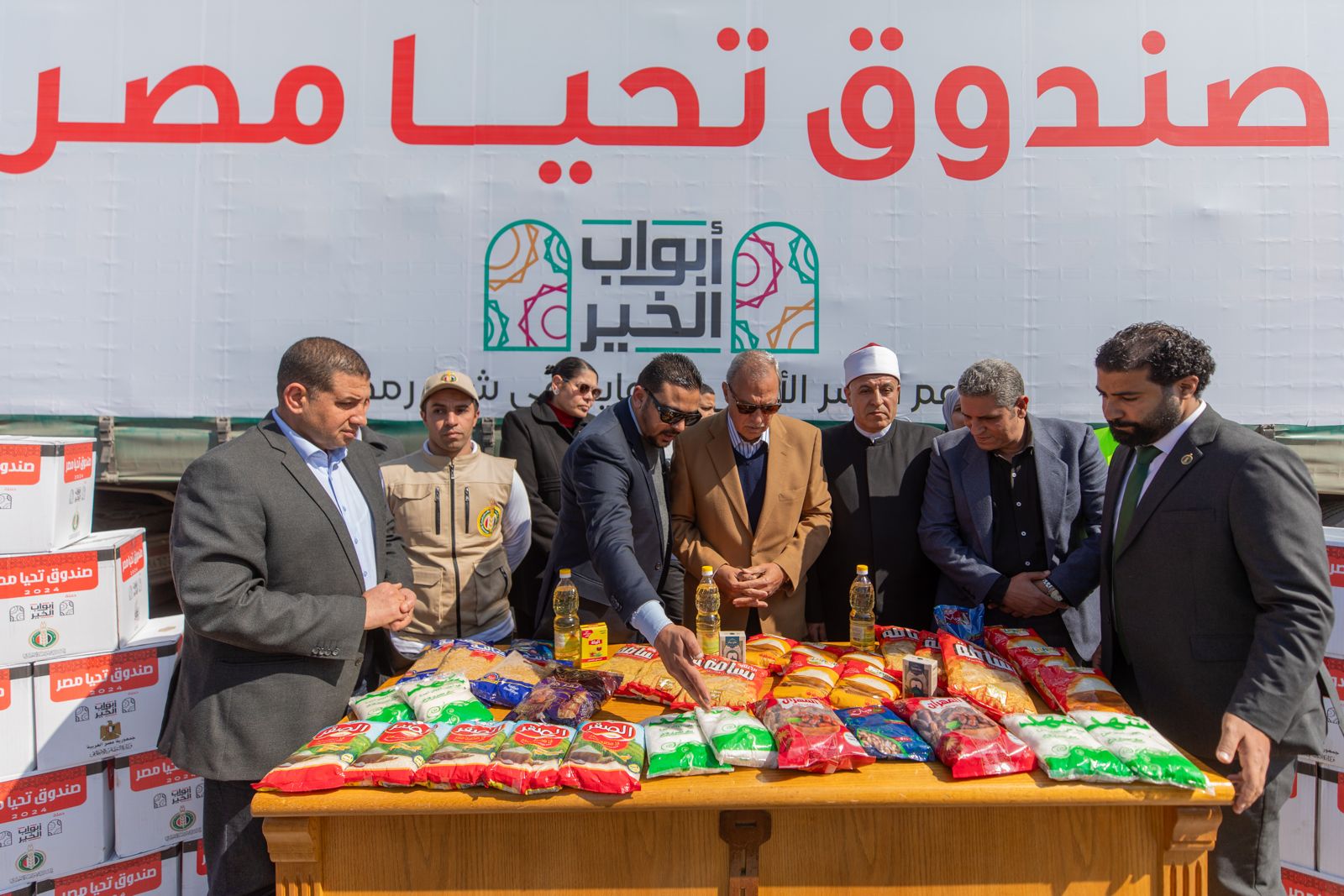 صندوق تحيا مصر يوفر 413 طن مواد غذائية لـ 170 ألف مواطن مستحق بالقليوبية