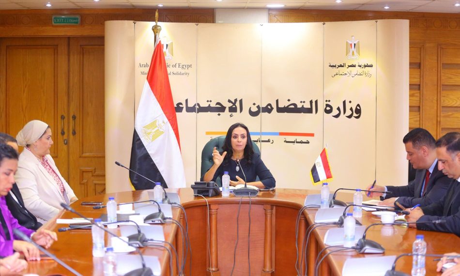 «التضامن» تناقش تنسيق الجهود مع مجلسي الطفولة والمرأة