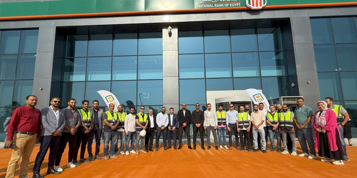 MODAD تنتهي من مشروع إنشاء وتجديد مبنى إداري يشمل فرع البنك الأهلي المصري في الشروق