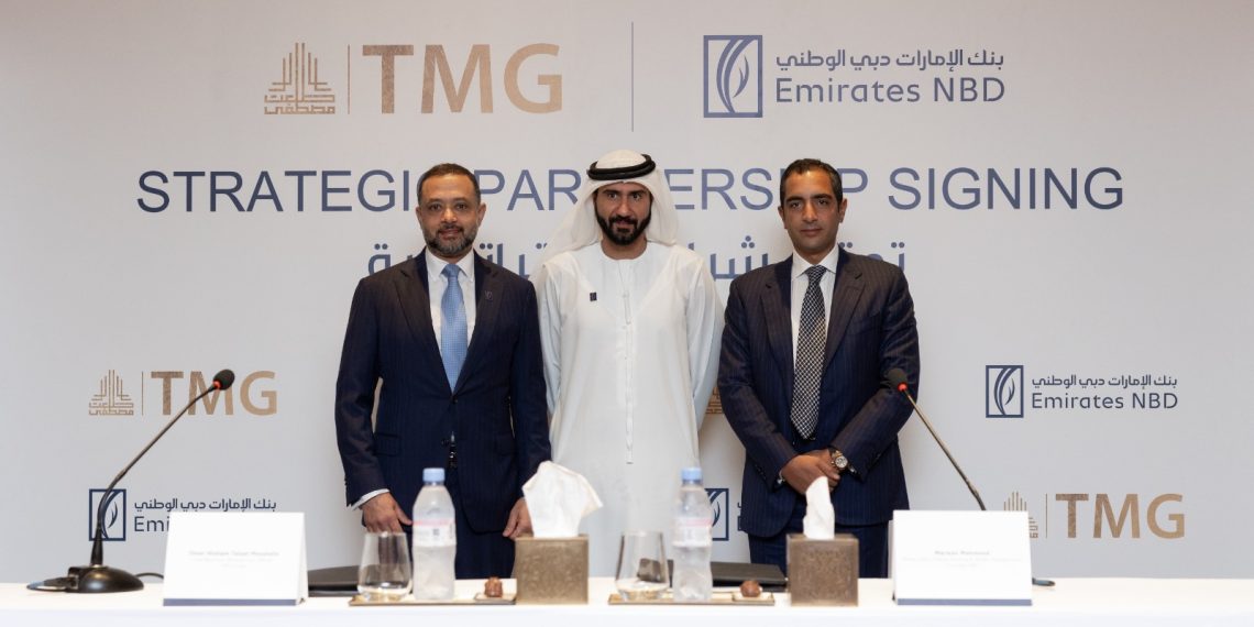 الإمارات دبي الوطني – مصر ومجموعة طلعت مصطفى يوقعان شراكة استراتيجية