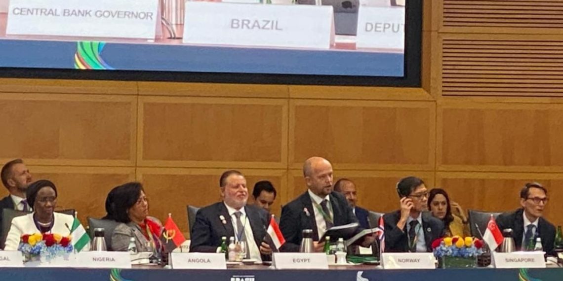 حسن عبدالله يشارك في اجتماع وزراء المالية ومحافظي البنوك المركزية لمجموعة العشرين