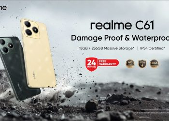 «ريلمى» تكشف عن هاتف realme C61 الأكثر متانة