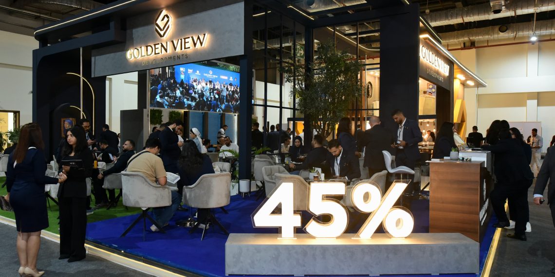 إقبال قوي من العملاء على التعاقد بمشروع «Golden hub» لـ«جولدن فيو» خلال فعاليات «سيتي سكيب»