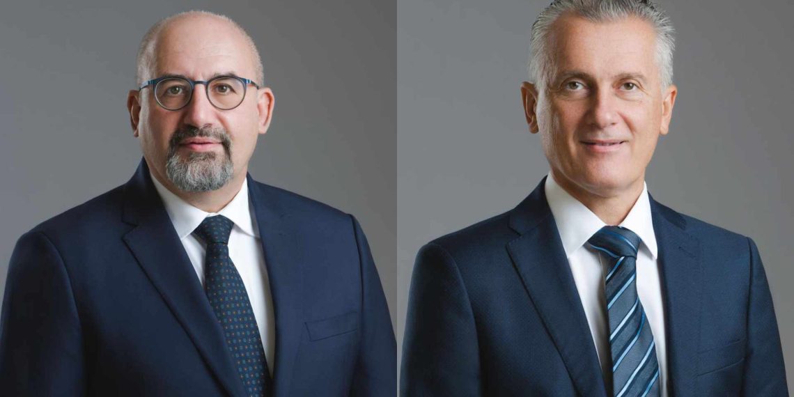 باولو فيفونا رئيسًا تنفيذيًا وعضواً منتدبًا لبنك الإسكندرية وأنطونيو برجاليو نائبًا له