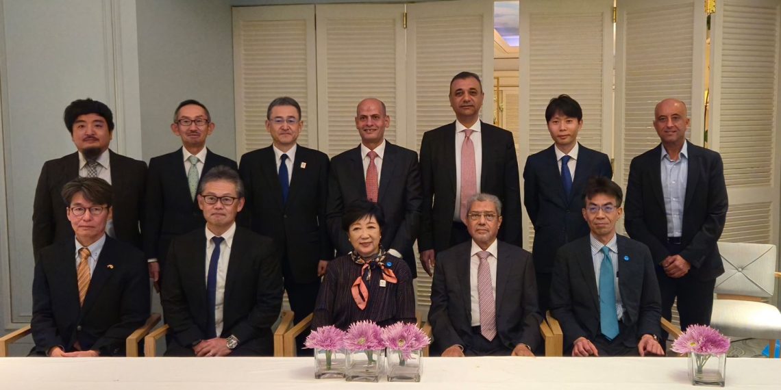 مجلس الأعمال المصري الياباني يبحث مع محافظ طوكيو دعم التعاون الاقتصاي المشترك