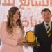 تكريم الإعلامية منى العمدة ضمن فعاليات الملتقى الدولي للاستثمار والصناعة الرياضية 