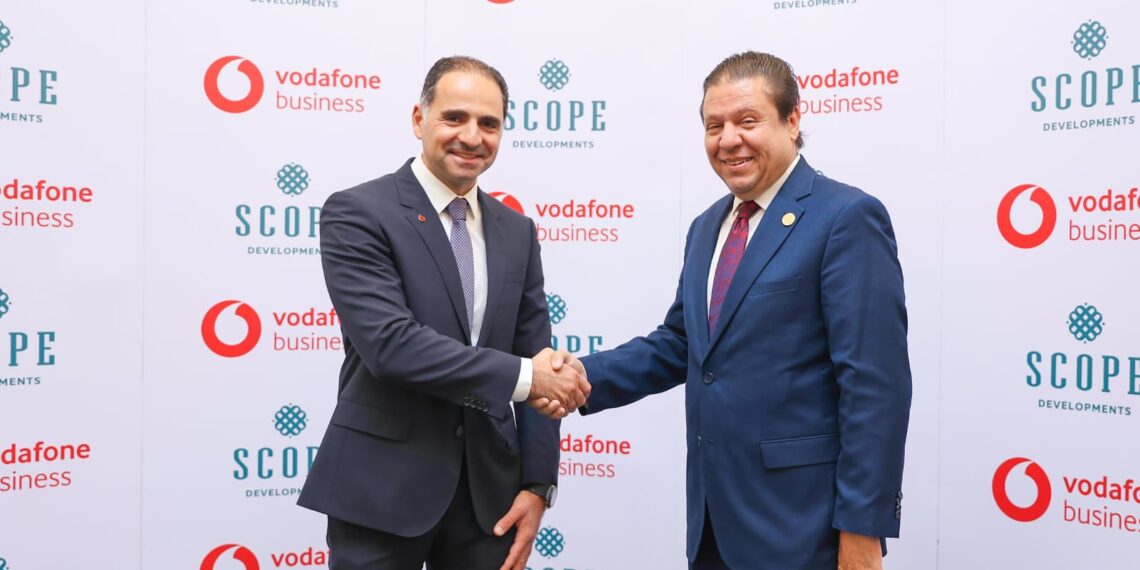 «سكوب للتطوير» تتعاقد مع « ڤودافون بيزنس» لتوفير حلول تكنولوجيه بمشروعاتها