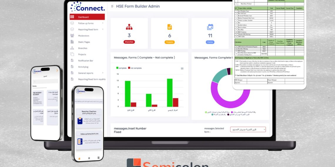«سيميكولون للبرمجيات» تكشف عن «Connect Live» أحد أهم حلولها التقنية في مجال السلامة والصحة المهنية