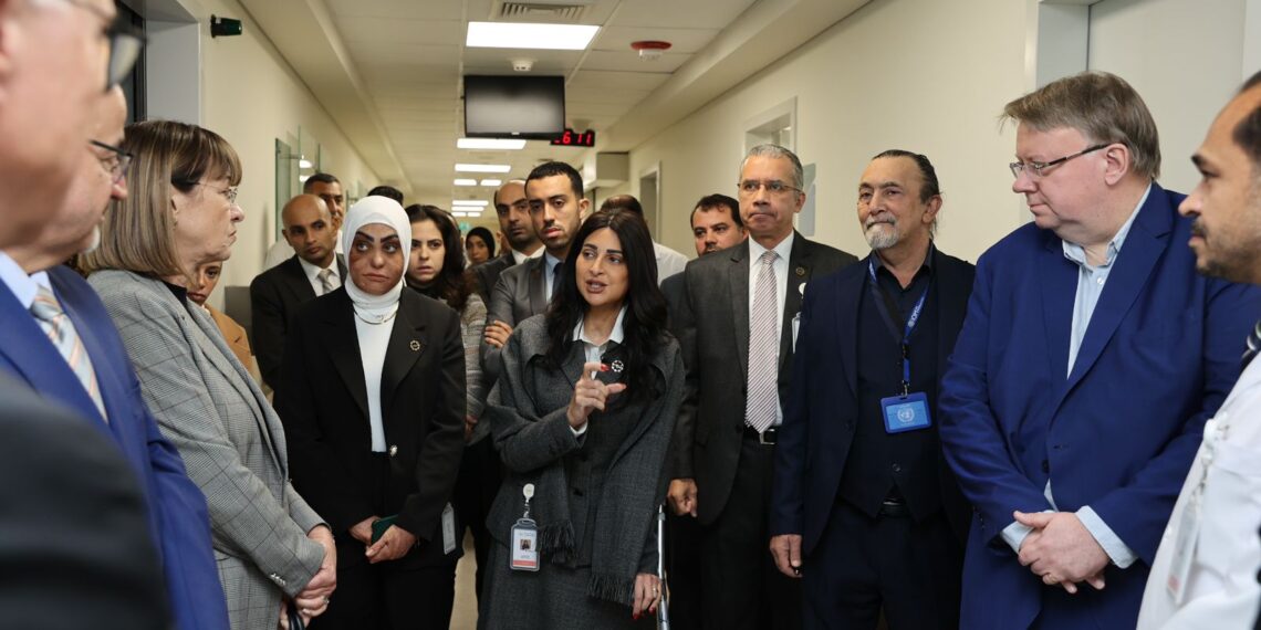 وفد من الأمم المتحدة في مصر يزور مستشفى «حروق أهل مصر» .. تفاصيل