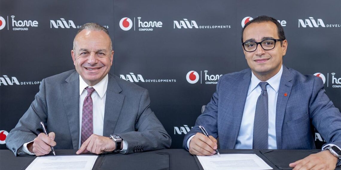 «نايا للتطوير العقاري» تتعاقد مع «ڤودافون مصر» لتوفير خدمات «Triple Play» بمشروعاتها