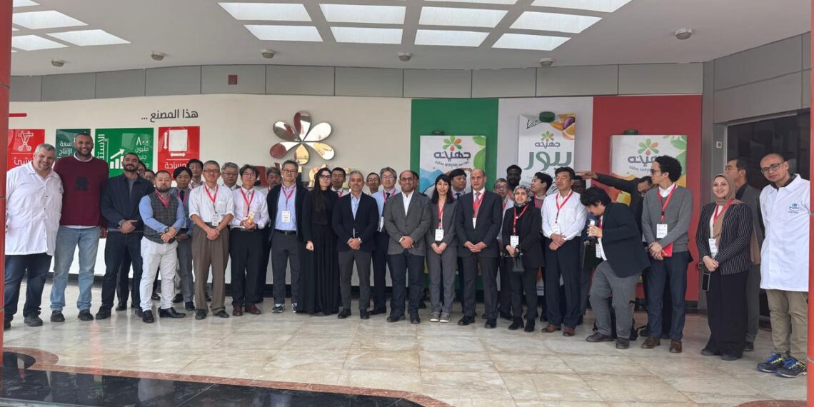 منظمة التجارة الخارجية اليابانية تزور مصانع جهينه لاستكشاف فرص تعاون مشتركة