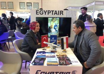 مصر للطيران تشارك في معرض 2025 EMITT بإسطنبول