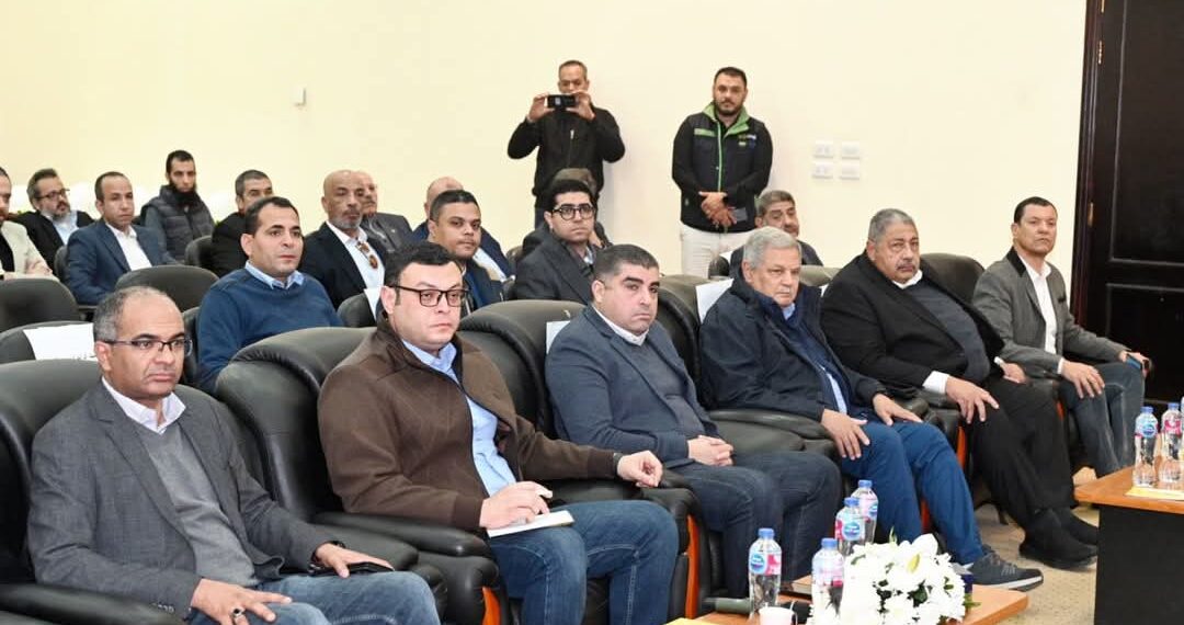 “الإسكان” تتابع سير العمل بمحطة معالجة الجبل الأصفر