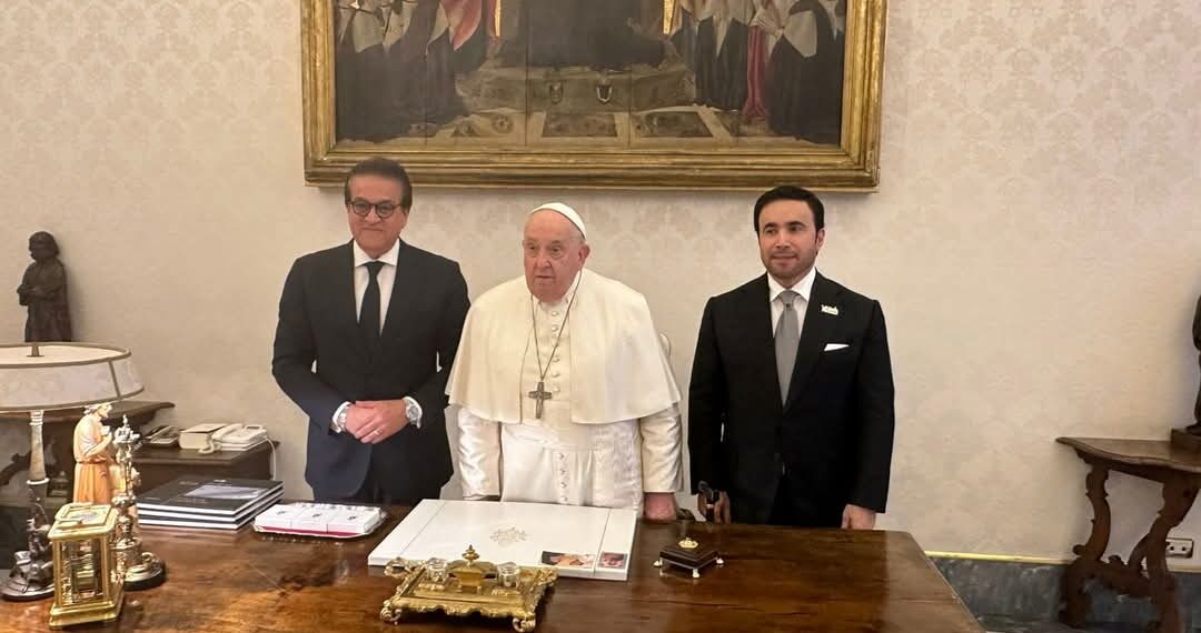 بابا الفاتيكان يُشيد بالدور المصري المحوري تجاه القضية الفلسطينية
