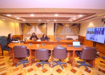 وزيرة التضامن ووزيرة الإغاثة الفلسطينية تتابعان دخول المساعدات الإنسانية لغزة