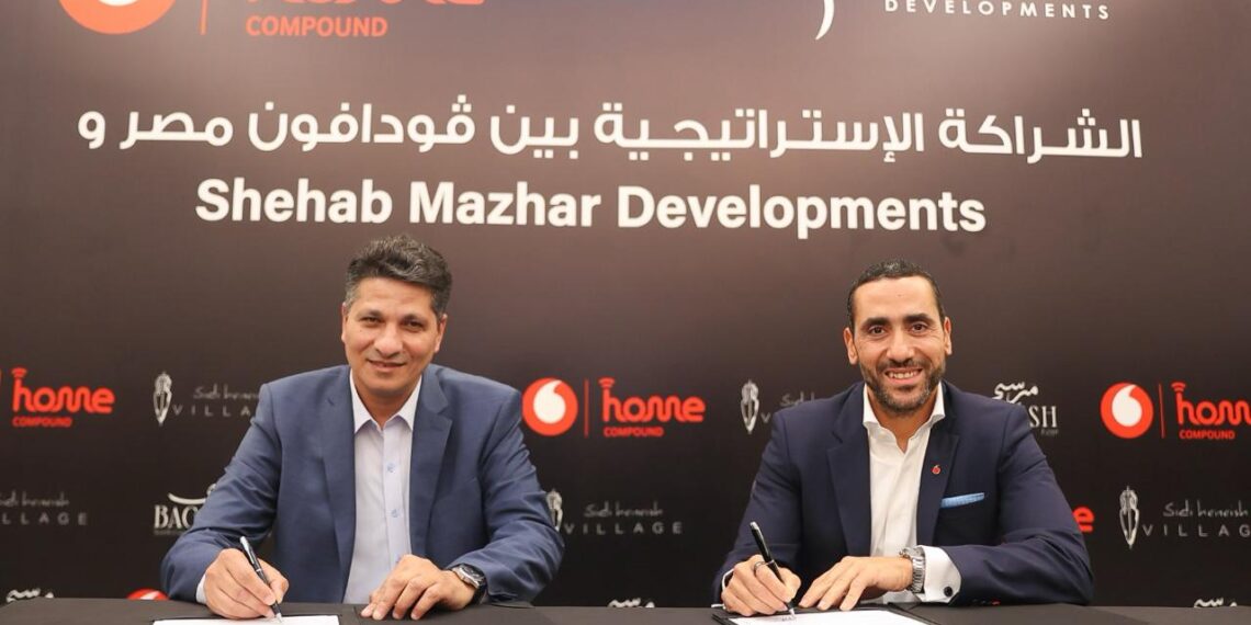 ڤودافون مصر تقدم حلول تكنولوجية لمشروعات شهاب مظهر بالساحل الشمالي