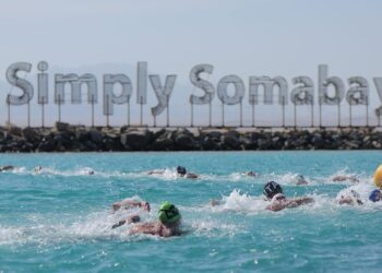 وزير الشباب والرياضة يفتتح كأس العالم للسباحة في المياه المفتوحة