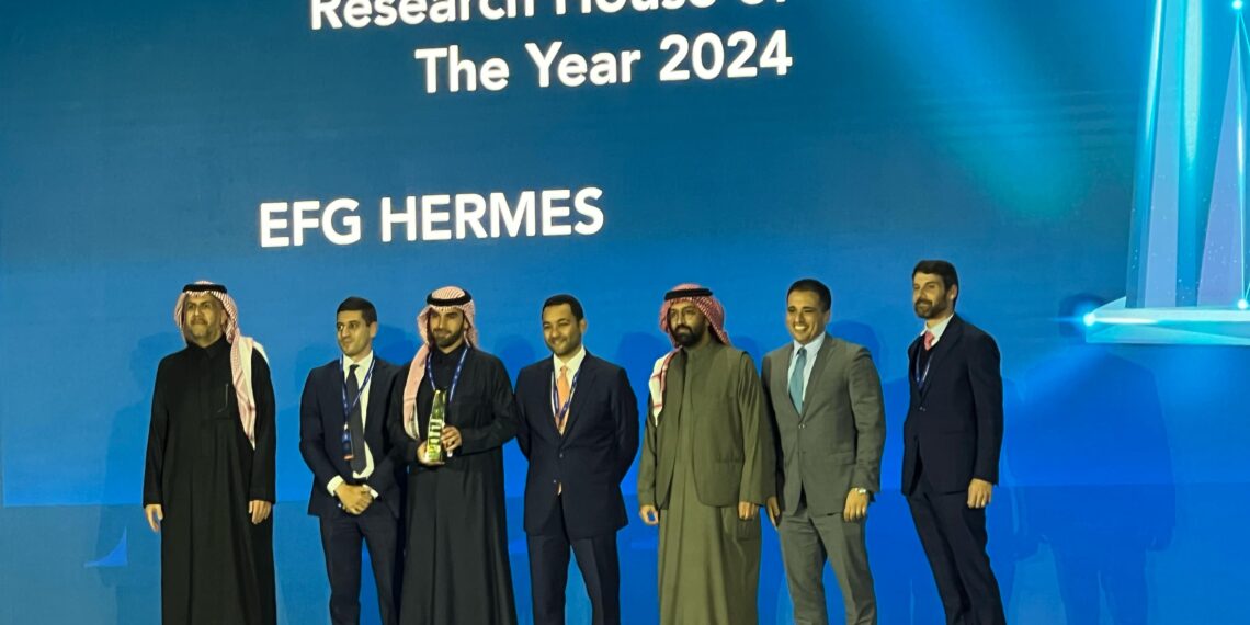 للعام الثالث على التوالي.. إي إف چي هيرميس السعودية تحصد الجائزة الذهبية كأفضل دار للبحوث