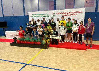 مصر للطيران تكرم الفائزين ببطولة نادي أبوظبي لألعاب المضرب