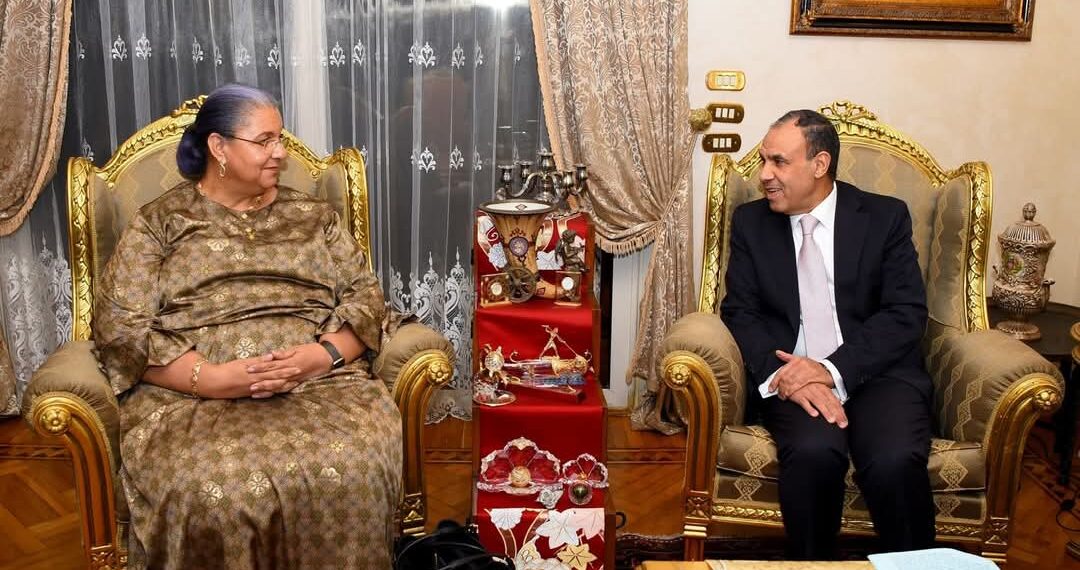 وزير الخارجية والهجرة يستقبل المبعوثة الأممية الجديدة إلى ليبيا