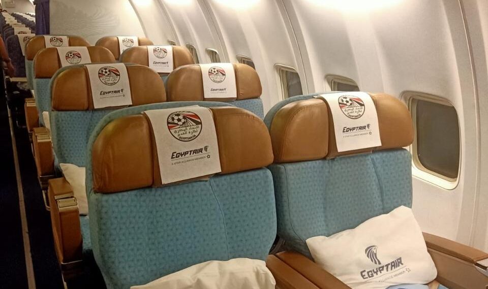 مصرللطيران تنقل بعثة المنتخب المصري الأول لكرة القدم إلي المغرب