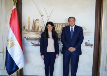 وزيرة التخطيط تلتقي رئيس الجهاز المصري للملكية الفكرية