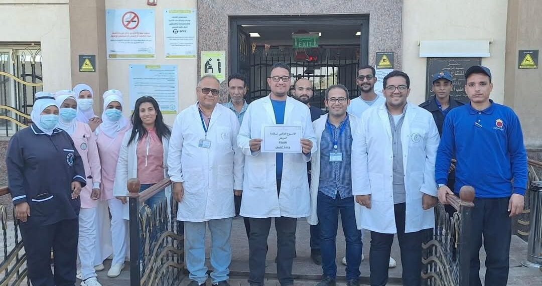 الرعاية الصحية تحتفي بالأسبوع العالمي لسلامة المرضى بمحافظات التأمين الصحي الشامل