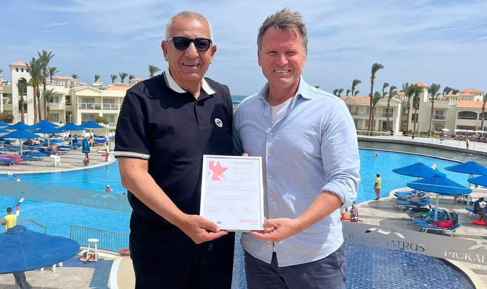 مدينة نيفرلاند الترفيهية بالغردقة تحصد جائزة Red Star Quality Award 2024