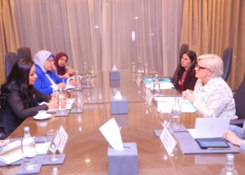 وزيرة التضامن تلتقي وزيرة العمل والصحة والتضامن وشئون العائلة الفرنسية 