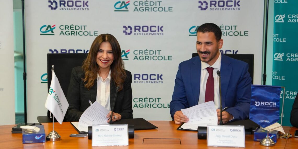 كريدي اجريكول مصر يوقع بروتوكول لتمويل عقاري حر مع «Rock Developments»