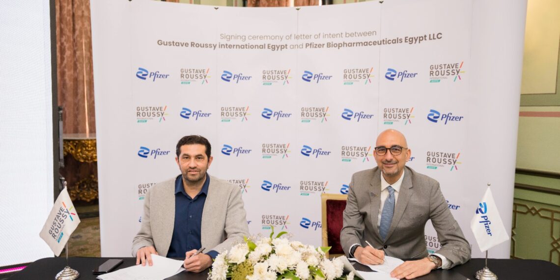 بروتوكول تعاون بين شركة فايزر ومعهد جوستاف روسي انترناشونال مصر