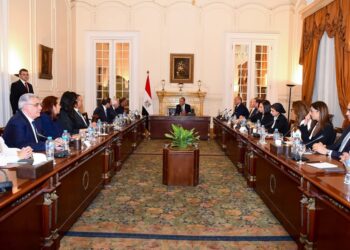 وزير الخارجية والهجرة يلتقي بغرفة التجارة الأمريكية بالقاهرة