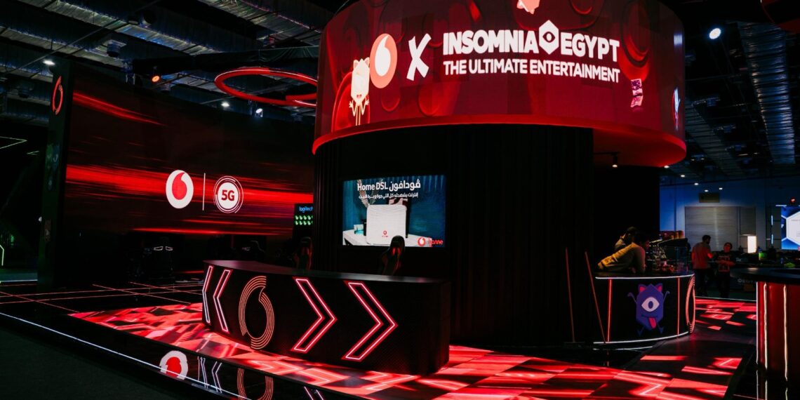 ڤودافون مصر الراعي الرئيسي لمهرجان إنسومنيا للألعاب 2025