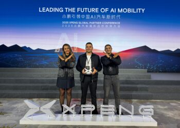 XPENG مصر تفوز بجائزة الأداء الإستثنائى  