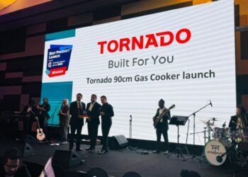 بوتجاز تورنيدو يحصد جائزة أفضل منتج Best Product Launch