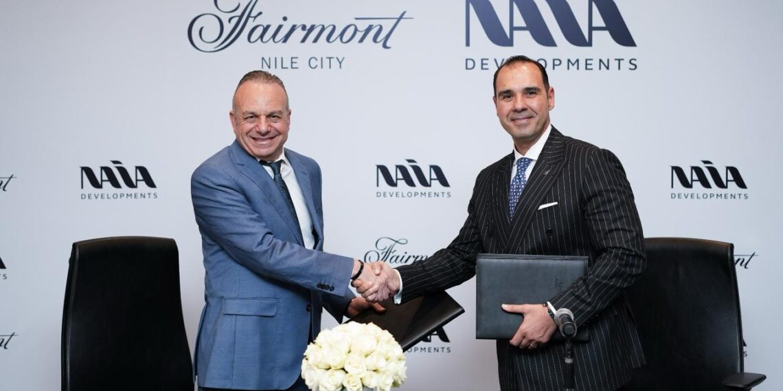 نايا للتطوير العقاري توقّع شراكة استراتيجية مع فيرمونت نايل سيتي