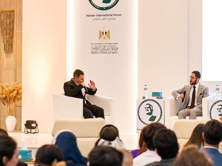 رئيس IoT Misr متحدثاً رسمياً في منتدى ناصر الدولي بحضور شباب من 80 دولة