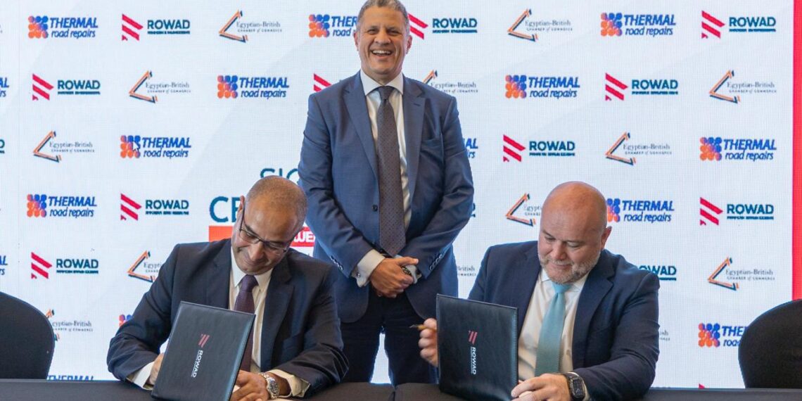 رواد الهندسة الحديثة توقع بروتوكول تعاون مع Thermal Road Repairs البريطانية