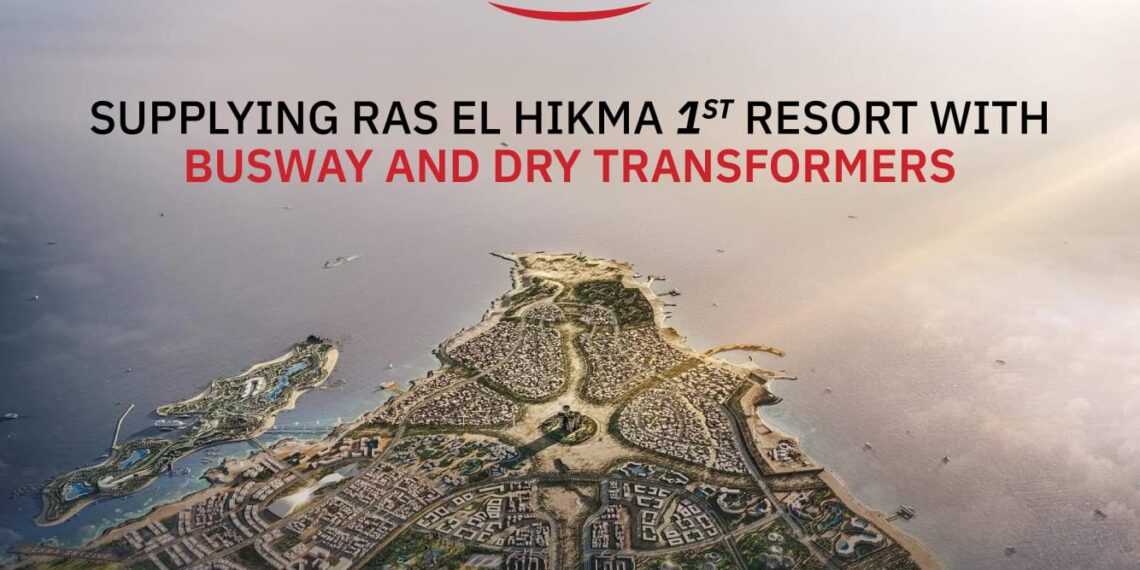 السويدي إليكتريك تُزوّد أول منتجع سياحي في رأس الحكمة بمحوّلات طاقة جافة