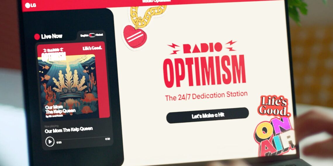 إل جي تطلق Radio Optimism حملة موسيقية عالمية لنشر التفاؤل وتعميق التواصل الإنساني