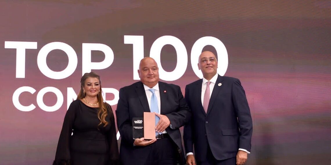 بنك saib يحصد جائزة أفضل 100 شركة مقيدة بالبورصة 