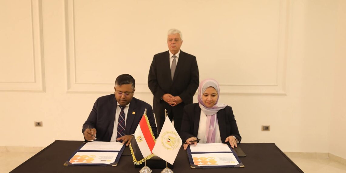 وزير التعليم العالي يشهد توقيع بروتوكول تعاون بين بنك المعرفة المصري ومؤسسة QS