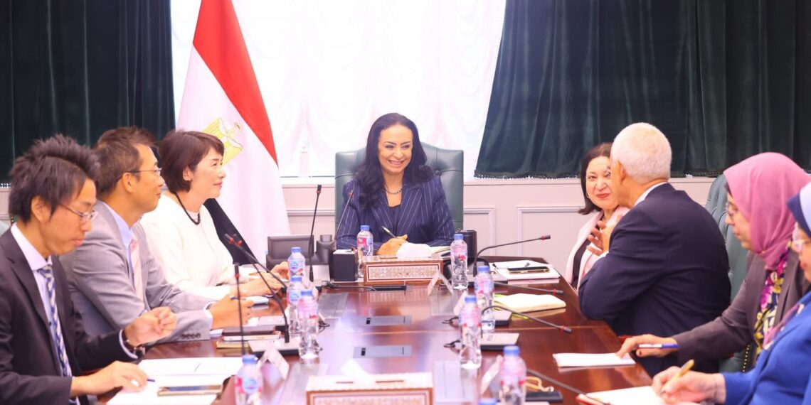 وزيرة التضامن الاجتماعي تلتقي نائب رئيس الوكالة اليابانية للتعاون الدولي