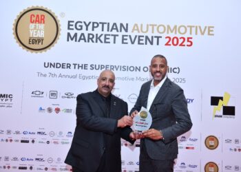 أوتوموبيليتي تفوز بجائزة SUV الصينية الأفضل باحتفالية سيارة العام مصر 2025