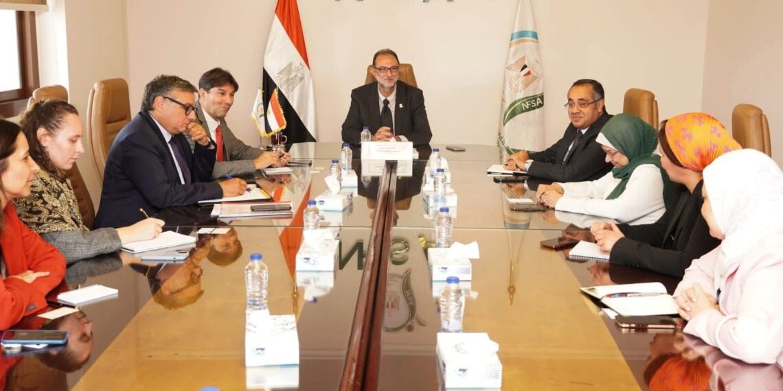 سلامة الغذاء تستقبل البعثة الاقتصادية بالسفارة الفرنسية لتعزيز التعاون الدولي