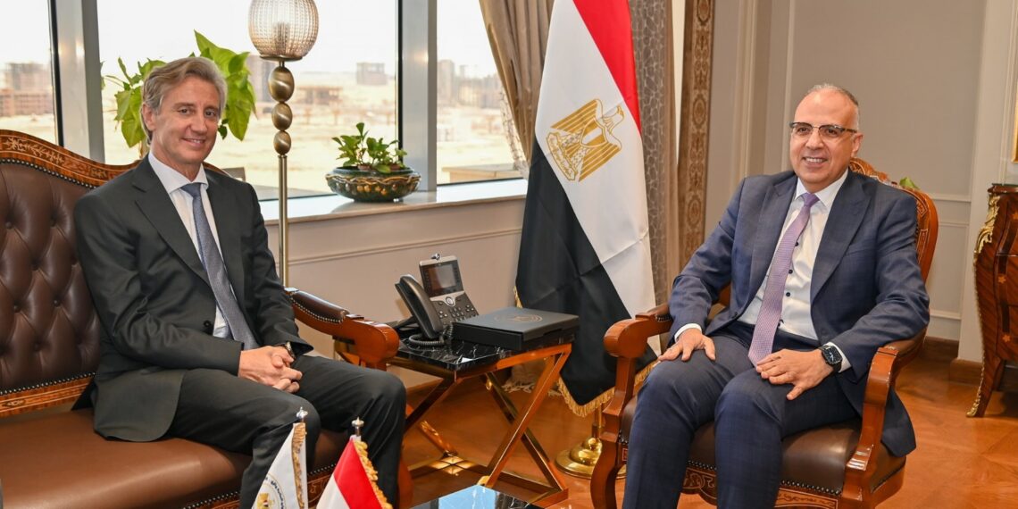 وزير الري يلتقي الممثل المقيم لبرنامج الأمم المتحدة الإنمائي في مصر