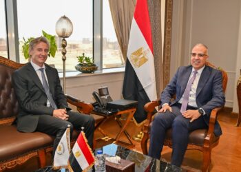 وزير الري يلتقي الممثل المقيم لبرنامج الأمم المتحدة الإنمائي في مصر